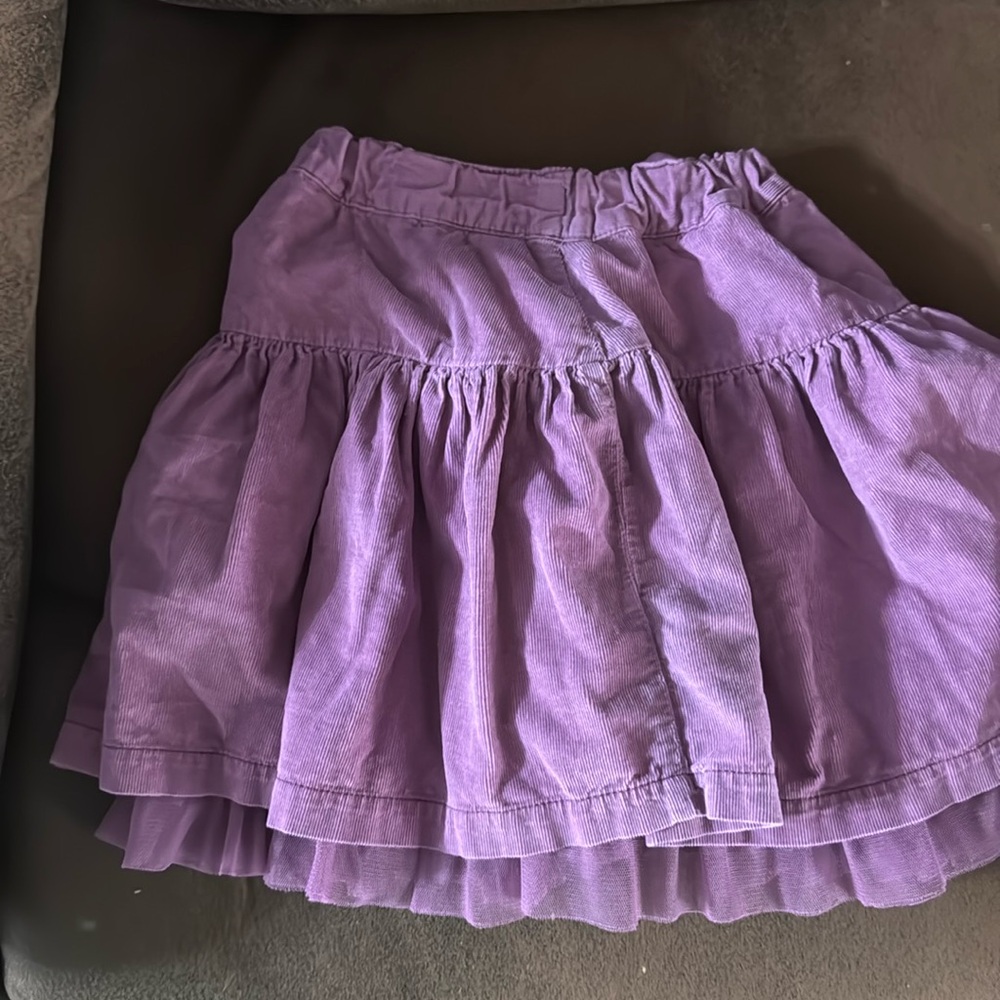 Purple skirt
